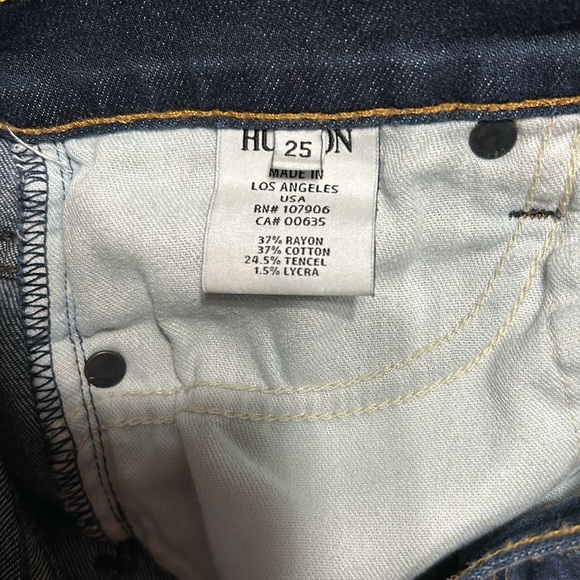 Ladies Hudson Nico Super Skinny Midrise Jeans - Picture 10 of 13